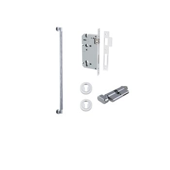 Brunswick Pull Handle - 600mm Entrance Kit with Separate High Security Lock