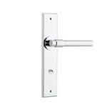 11904 - Helsinki Lever - Chamfered Backplate - Polished Chrome - Passage