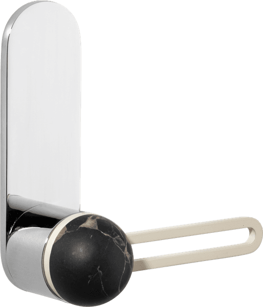 Bone/Polished Chrome