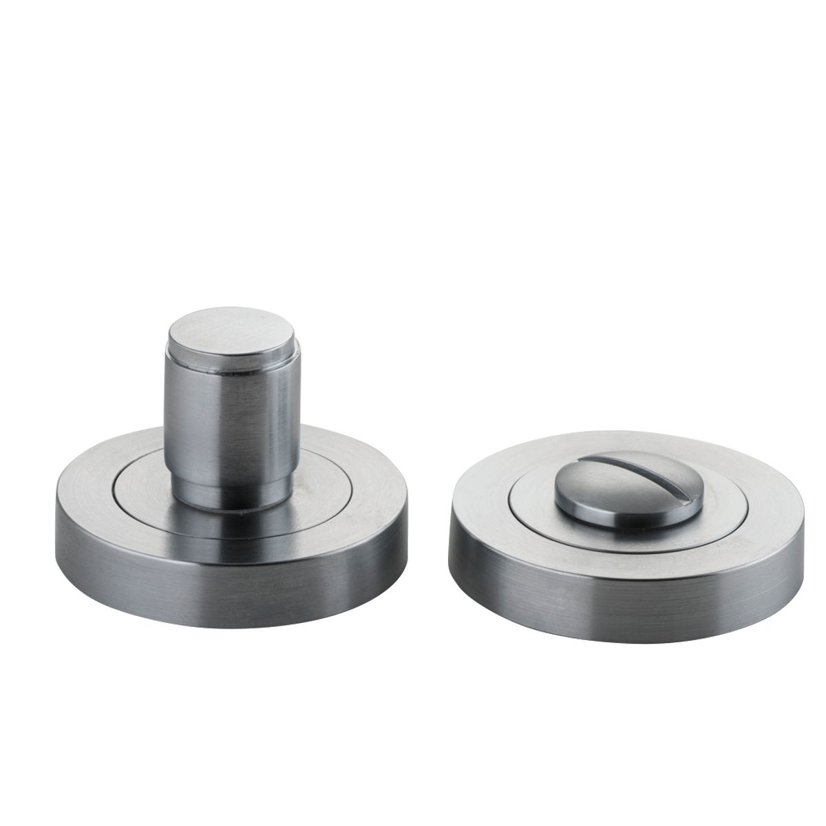 9455 - Berlin Privacy Turn - Round - Brushed Chrome