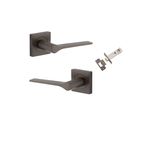 0431KPASS60 - Como Lever - Square Rose Passage Kit - Signature Brass - Passage