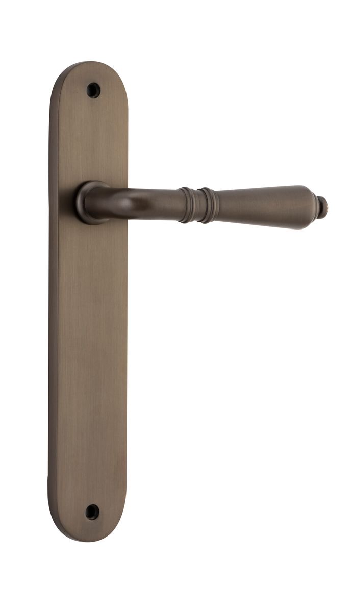 10724 - Sarlat Lever - Oval Backplate - Signature Brass - Passage