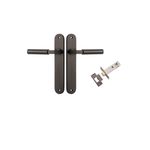 10766KPASS60 - Berlin Lever - Oval Backplate Passage Kit - Signature Brass - Passage