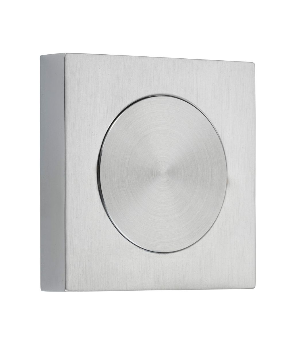 20295 - Blank Rose - Square - Brushed Chrome