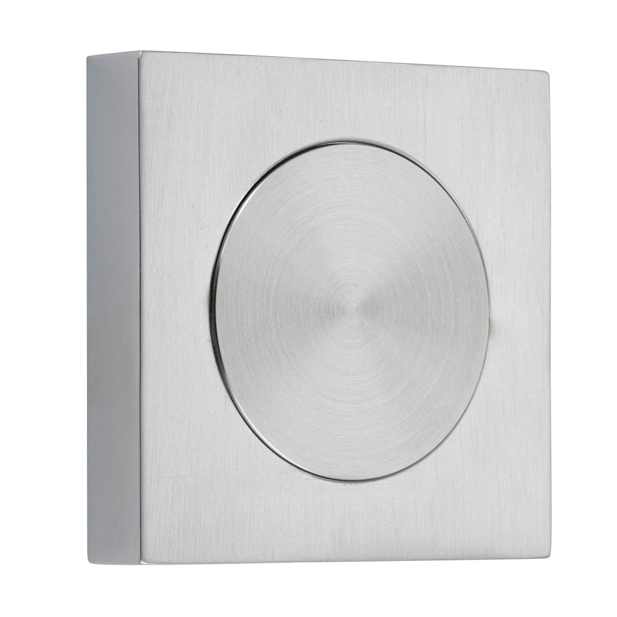 20295 - Blank Rose - Square - Brushed Chrome