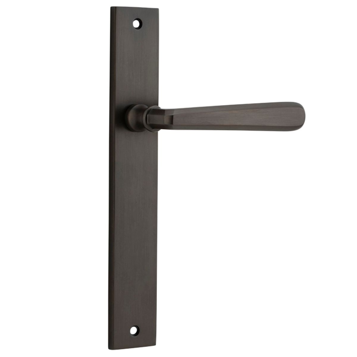 10872 - Copenhagen Lever - Rectangular Backplate - Signature Brass - Passage