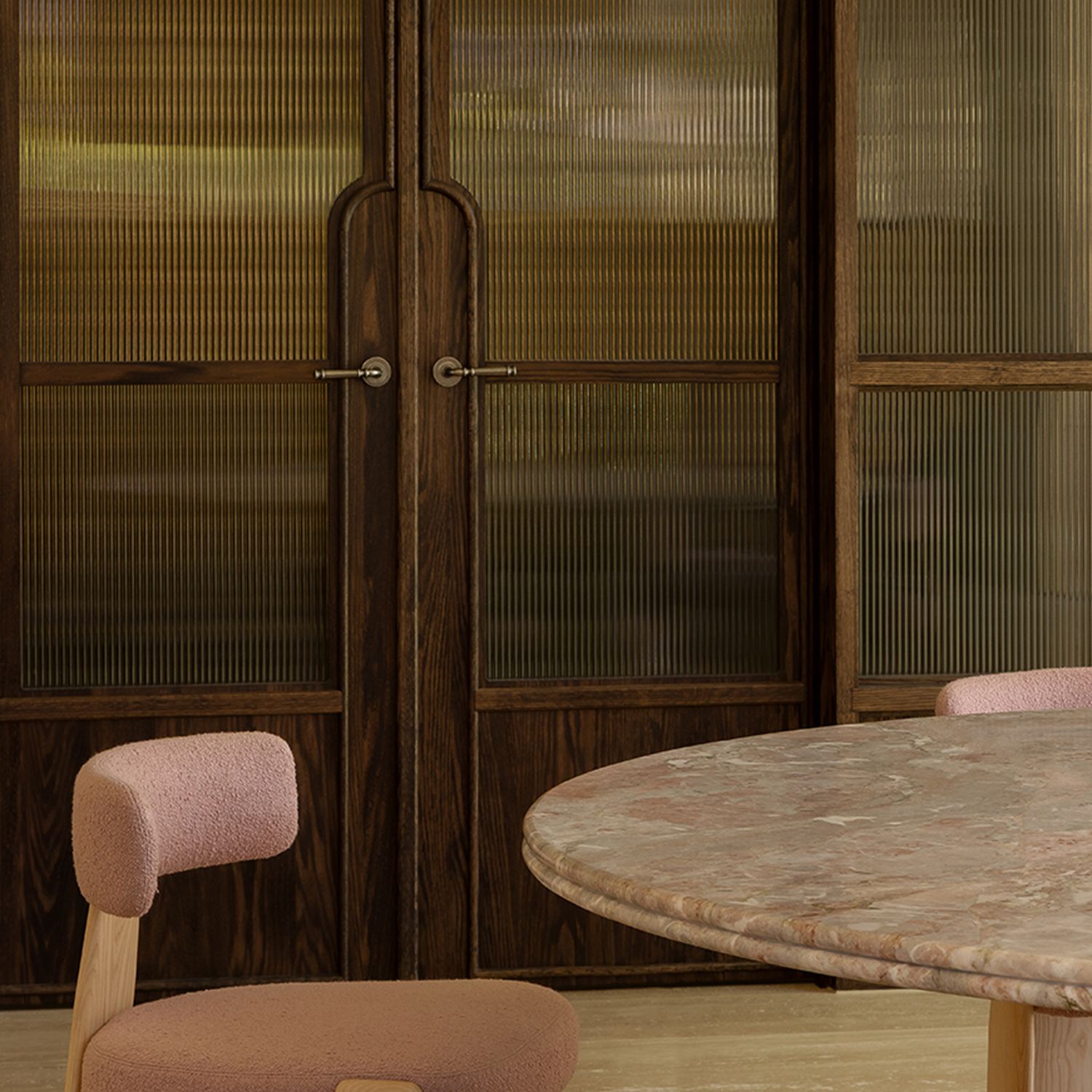 0317KIBPRIV60 - Verona Lever - Round Rose (Inbuilt Privacy) - Distressed Nickel - Privacy