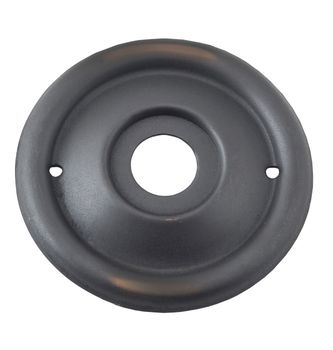 Milled Edge Mortice Knob Backplates - 52mm