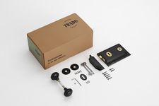 Rim Lock and Milled Edge Knob Passage Set