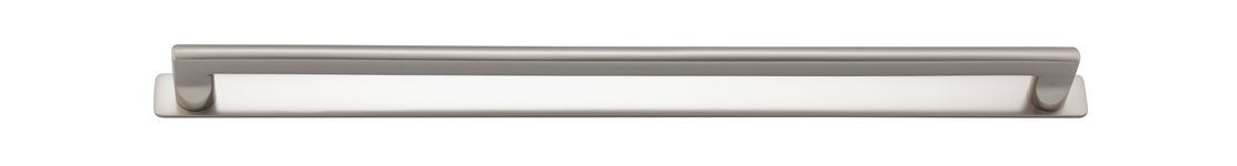 20929B - Baltimore Cabinet Pull with Backplate - CTC450mm - Satin Nickel
