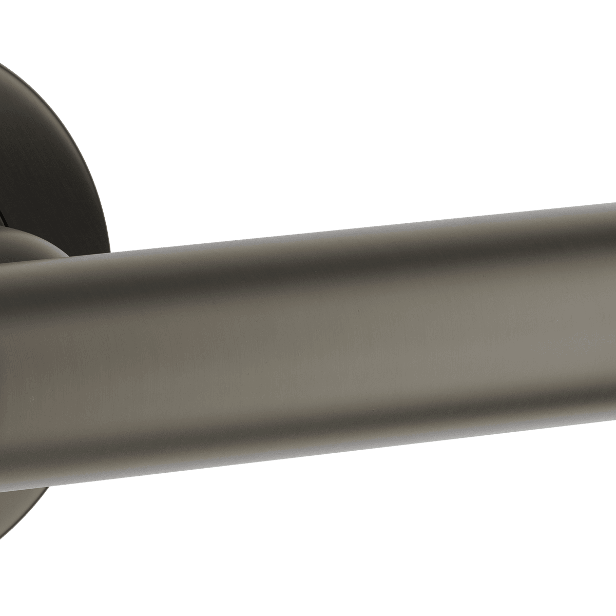 24001KIBPRIV60 - Puerto Lever - Round Rose (Inbuilt Privacy) - Graphite PVD - Privacy