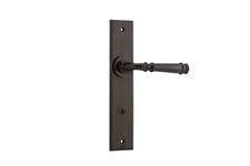 10786 - Verona Lever - Chamfered Backplate - Signature Brass - Passage