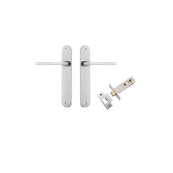 Baltimore Lever - Oval Backplate Passage Kit