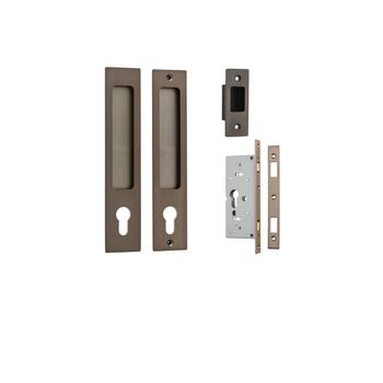 Rectangular Sliding Door Pull Entrance Kit with High Security Lock