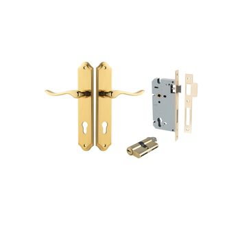 Stirling Lever - Shouldered Backplate Entrance Kit with High Security Lock