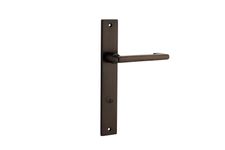 10848P85 - Baltimore Return Lever - Rectangular Backplate - Signature Brass - Privacy