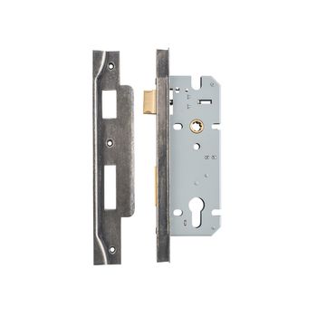 Rebated 85mm Euro Mortice Locks - 45mm Backset