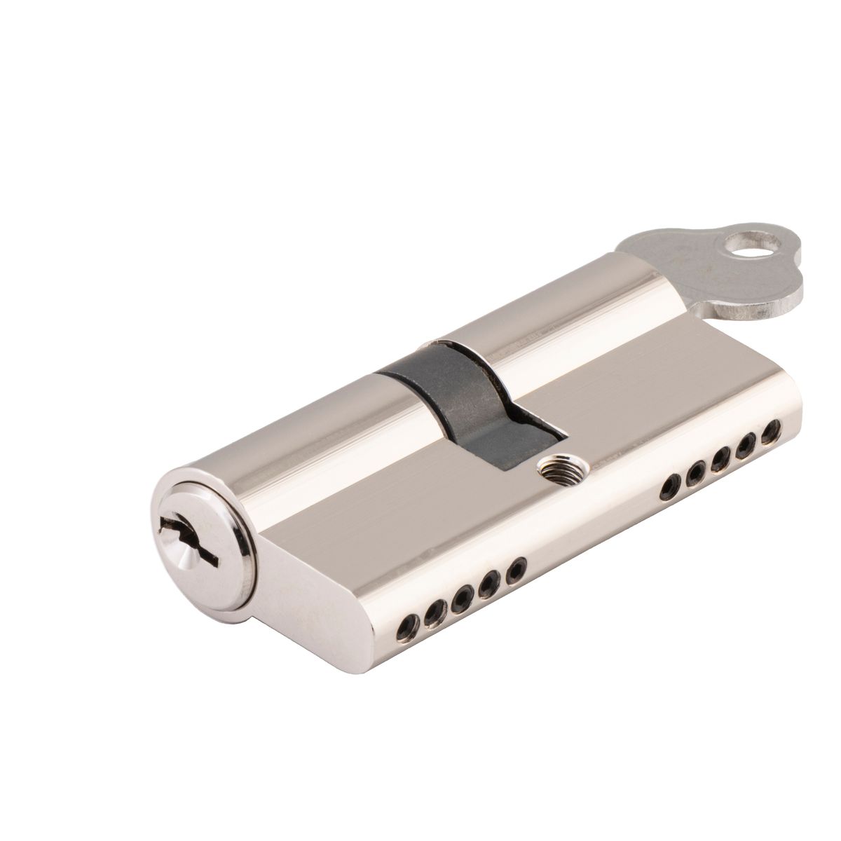 21608 - Euro Cylinder Dual Function 5 Pin - Polished Nickel - Entrance
