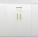 20996 - Helsinki Cabinet Pull - CTC96mm - Brushed Brass