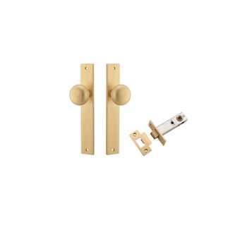 Cambridge Knob - Rectangular Backplate Passage Kit