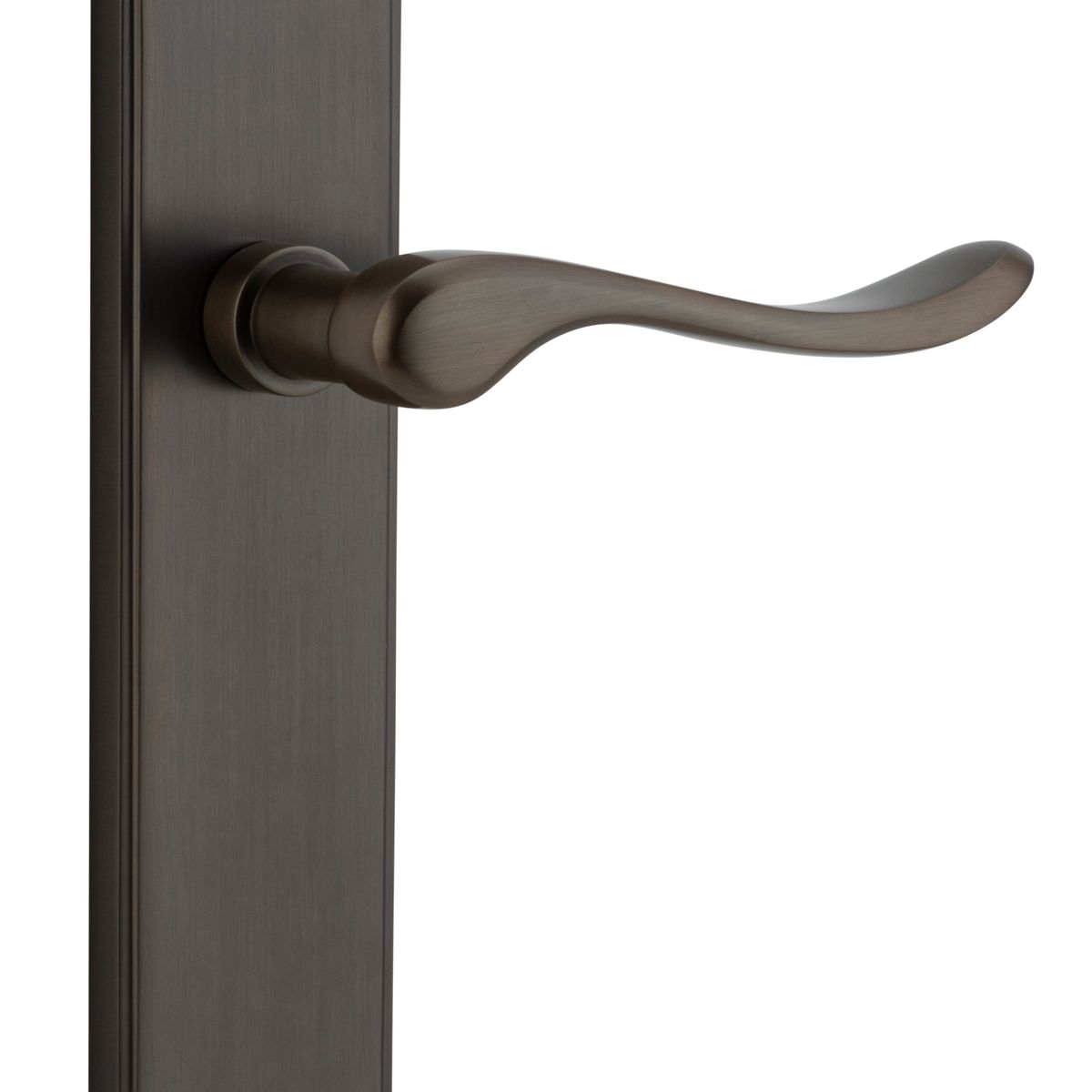 10922 - Stirling Lever - Shouldered Backplate - Signature Brass - Passage