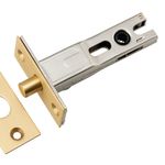 20559 - Privacy Bolt - Round - 60mm Backset - Brushed Brass