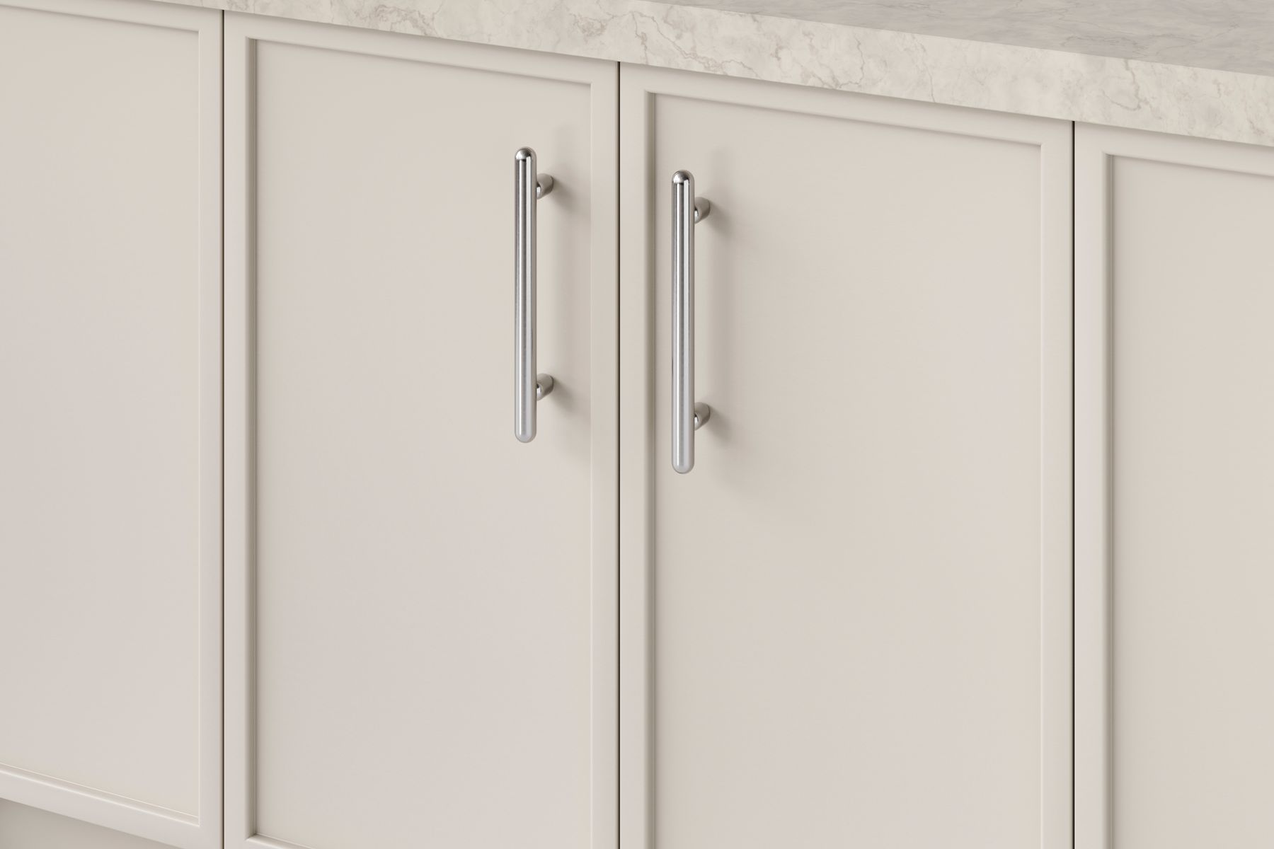 24044 - Puerto Cabinet Pull - CTC 160mm - Polished Chrome