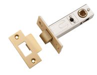 21499 - Hard Sprung Split Cam Tube Latch - 60mm Backset - Brushed Brass