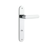 11864P85 - Osaka Lever - Oval Backplate - Polished Chrome - Privacy
