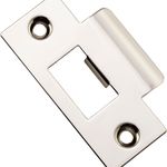 20498 - Metal Door Tube Latch Striker - Polished Nickel