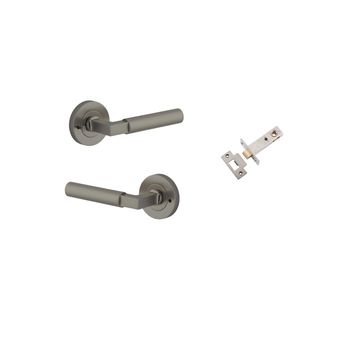 Berlin Lever - Round Rose Privacy Kit (Inbuilt Privacy)