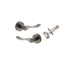 20797KPASS60 - Stirling Lever - Round Rose Passage Kit - Distressed Nickel - Passage