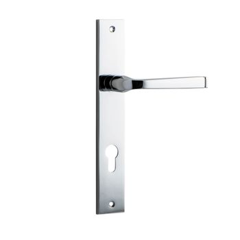 Annecy Lever - Rectangular Backplate