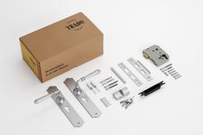 Reims Lever - Long Backplate Entrance Set with High Security Lock