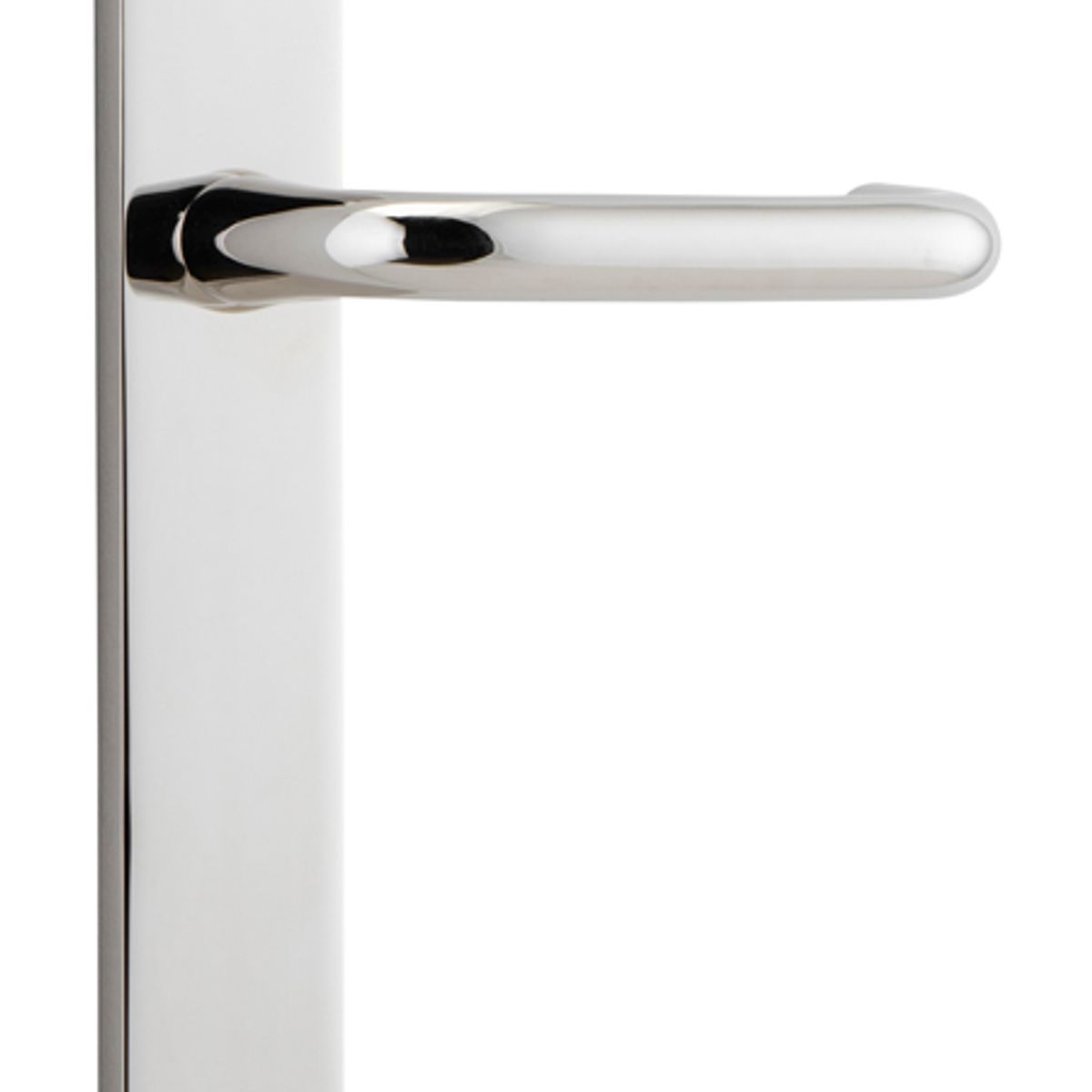 14344 - Oslo Lever - Rectangular Backplate - Polished Nickel - Passage