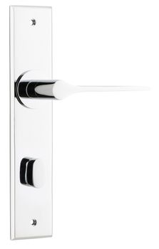 Como Lever - Chamfered Backplate