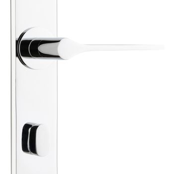 Como Lever - Chamfered Backplate