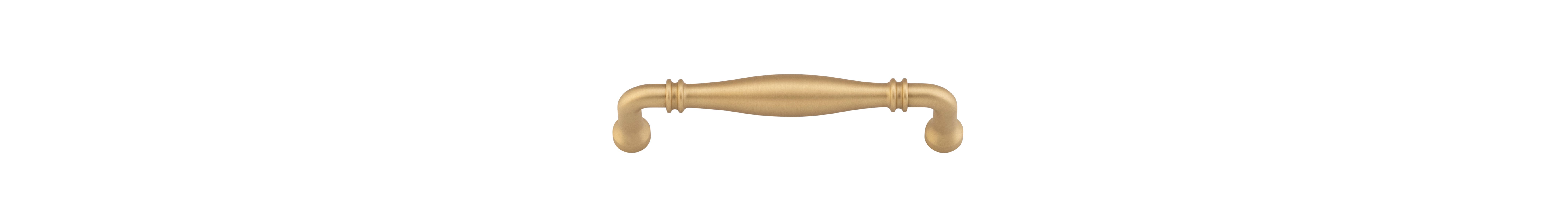 21066 - Sarlat Cabinet Pull - CTC128mm - Brushed Brass