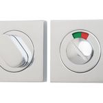 20114 - Privacy Turn With Indicator - Square - Polished Chrome