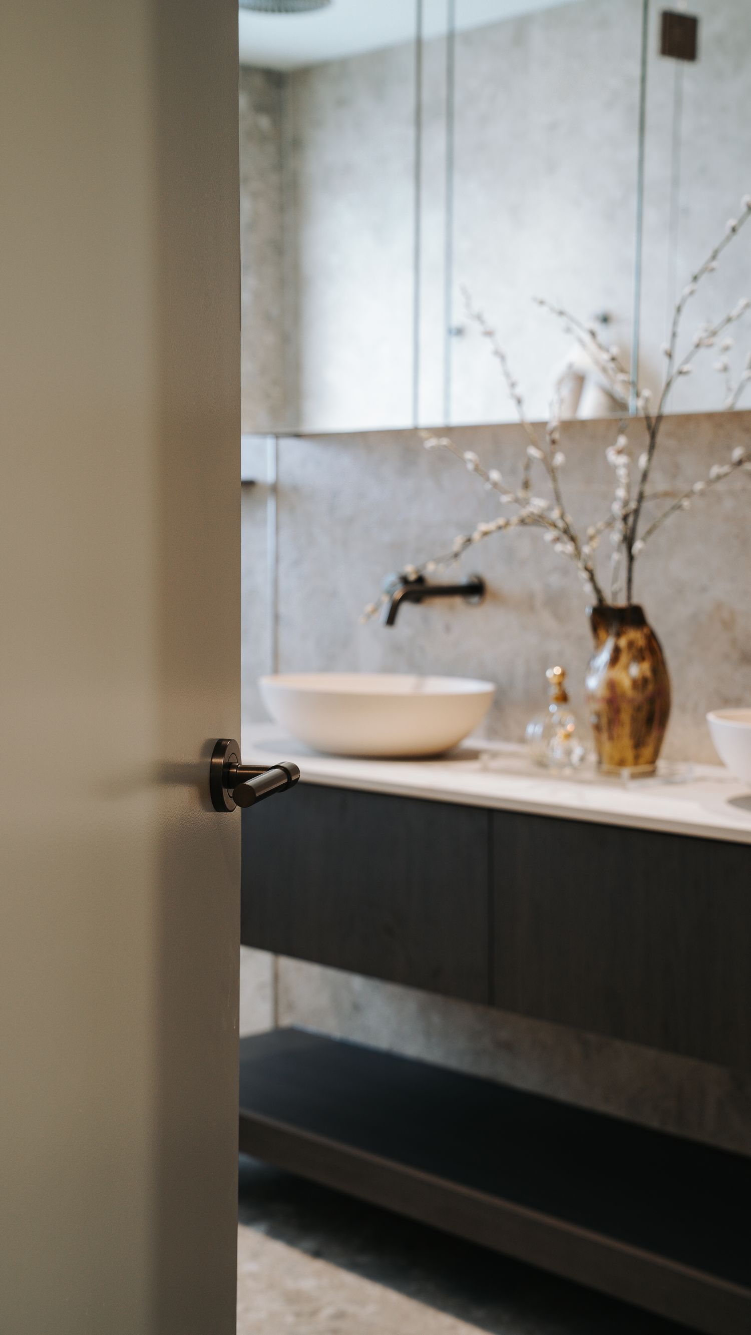 16626KENTR60KK - Helsinki Lever - Round Rose Entrance Kit with Separate High Security Lock - Brushed Gold PVD - Entrance