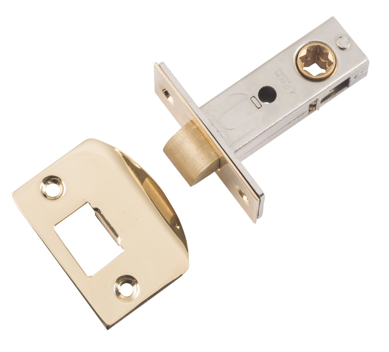 Hard Sprung Split Cam Tube Latch - L45mm
