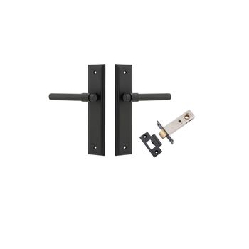 Helsinki Lever - Stepped Backplate Passage Kit
