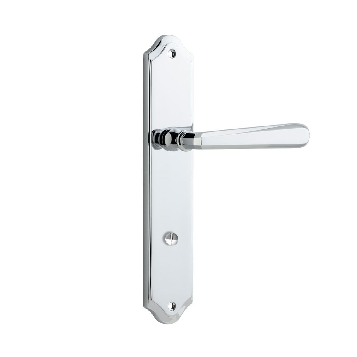11874P85 - Copenhagen Lever - Shouldered Backplate - Polished Chrome - Privacy