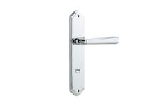 11874P85 - Copenhagen Lever - Shouldered Backplate - Polished Chrome - Privacy