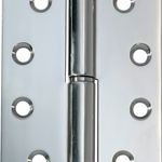 2695 - Lift Off Hinge - RH H100xW75mm - Polished Chrome