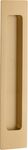 21786 - Rectangular Flush Pull - Brushed Gold PVD - Passage