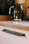 22124B - Brunswick Cabinet Pull with Backplate  - CTC256mm - Signature Brass