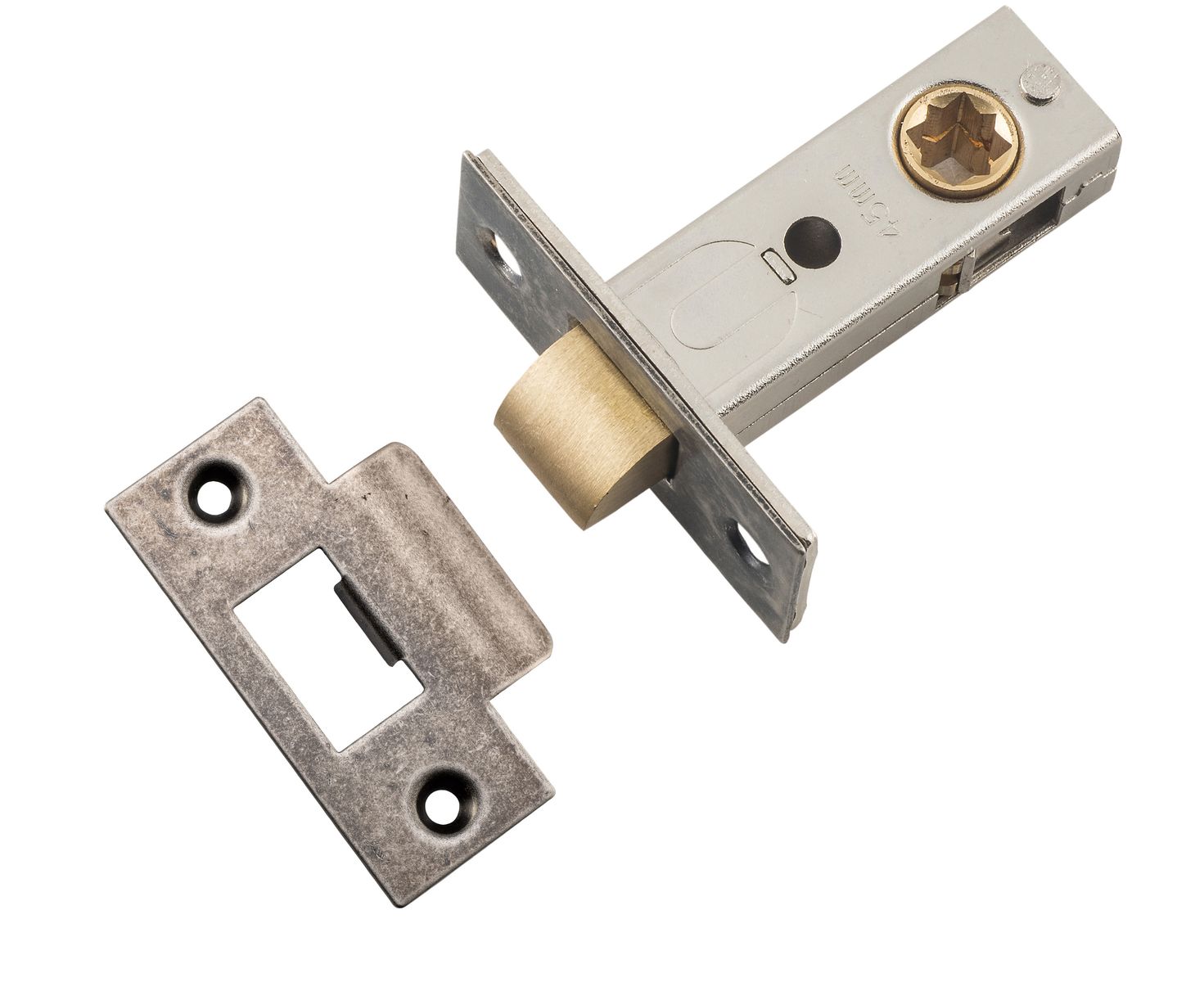 21471 - Split Cam Tube Latch - 45mm Backset - Distressed Nickel
