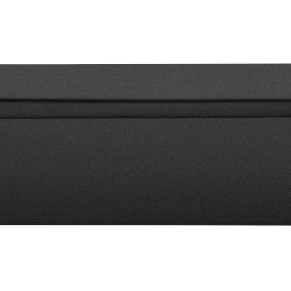 0528B - Cali Cabinet Pull with Backplate - CTC 160mm - Matt Black