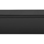 0528B - Cali Cabinet Pull with Backplate - CTC 160mm - Matt Black